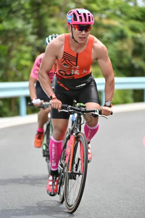 浙江第四届海洋运动会划骑跑三项正式拉开帷幕